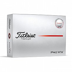 Titleist PRO V1x AIM Performance Red - White