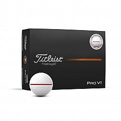 Titleist PRO V1 AIM Performance Red - White