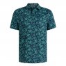 G/Fore SCATTERED DITZY TECH JERSEY POLO