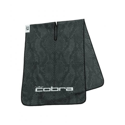 Cobra Snakeskin Towel - Black