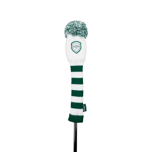 Callaway Pom Pom Fairwaywood Headcover - White/Green