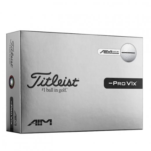 Titleist PRO V1x - Left Dash AIM Performance Black -26 - Vit