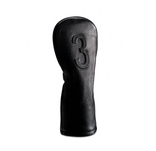 Vessel Lux Embossé 3-Wood Headcover - Black