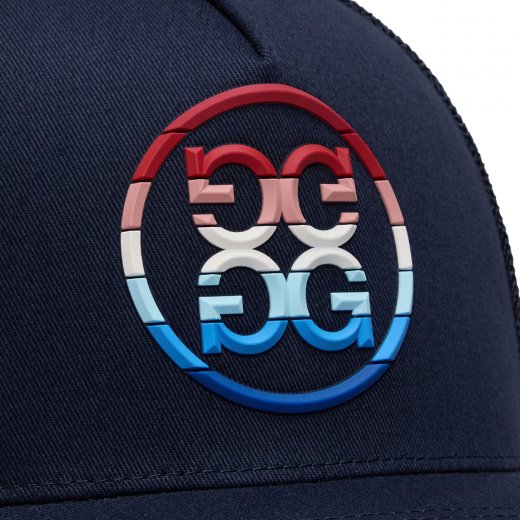 G/Fore GRADIENT CIRCLE G'S MID TRUCKER HAT