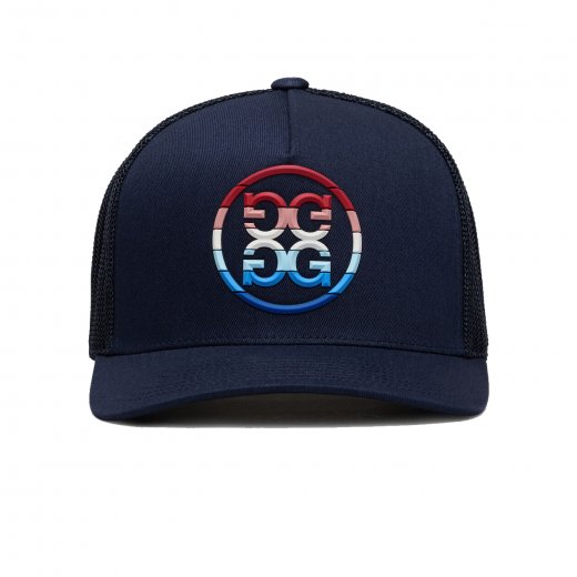 G/Fore GRADIENT CIRCLE G'S MID TRUCKER HAT