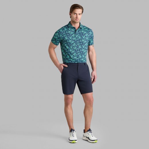 G/Fore SCATTERED DITZY TECH JERSEY POLO