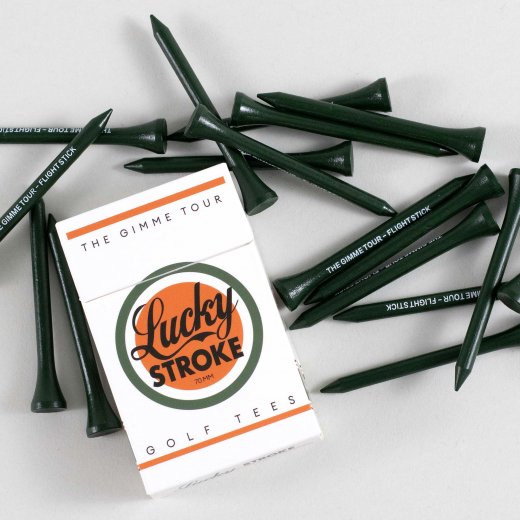 The Gimme Tour - Golf Tees Lucky Stroke 70mm