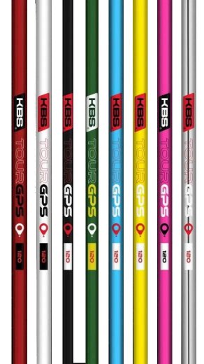KBS GPS Graphite Putter Shaft – 38", 120g, Multi-Color Design