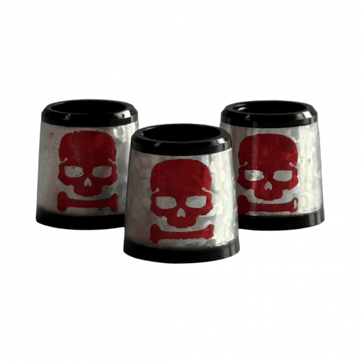Ferruler - 10-pack - Silver Skull