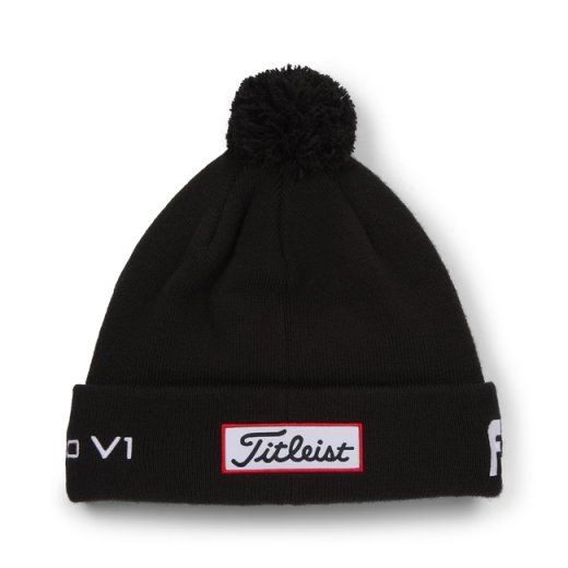 Titleist Tour Pom Pom - Beanie - Black
