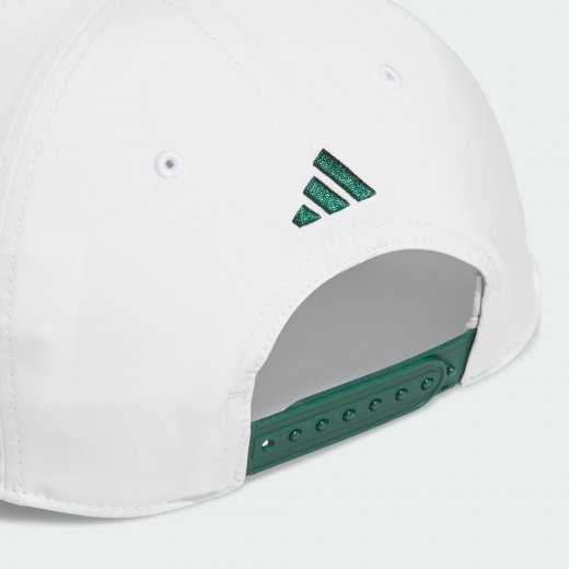 Adidas Tour Five panel Cap - White/Green